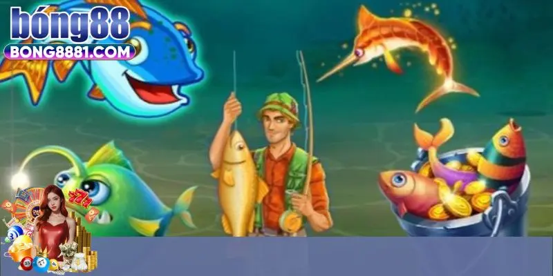 Bắn khi cá vừa xuất hiện